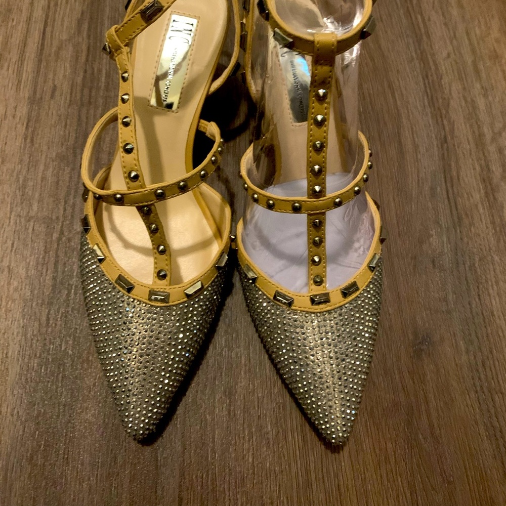 Brand new INC caged style heels, comes with box